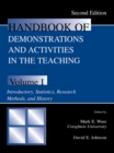 Handbook of Demonstrations and Activities in the Teaching of Psychology : Volume I: Introductory, Statistics, Research Methods, and History - eBook