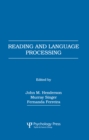 Reading and Language Processing - eBook