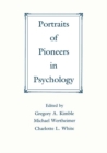 Portraits of Pioneers in Psychology - eBook