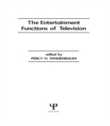 The Entertainment Functions of Television - eBook