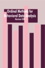 Ordinal Methods for Behavioral Data Analysis - eBook