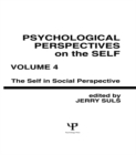 Psychological Perspectives on the Self, Volume 4 : the Self in Social Perspective - eBook