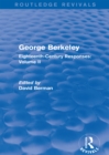 George Berkeley (Routledge Revivals) : Eighteenth-Century Responses: Volume II - eBook