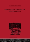 Aristotle's Theory of Contrariety - eBook