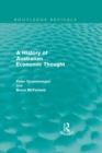 A History of Australian Economic Thought (Routledge Revivals) - eBook