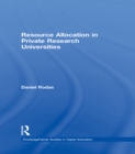 Resource Allocation in Private Research Universities - eBook