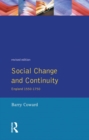 Social Change and Continuity : England 1550-1750 - eBook