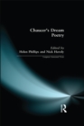 Chaucer's Dream Poetry - eBook