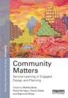 Community Matters: Service-Learning in Engaged Design and Planning - eBook