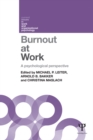 Burnout at Work : A psychological perspective - eBook