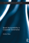 Board Accountability in Corporate Governance - eBook