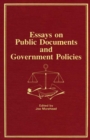 Essays on Public Documents and Government Policies - eBook