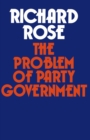 The Problem of Party Government - eBook
