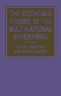 The Economic Theory of the Multinational Enterprise - eBook