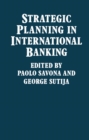 Strategic Planning in International Banking - eBook