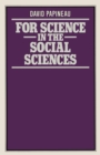 For Science in the Social Sciences - eBook