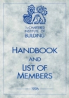Chartered Institute of Building Handbook and Members List 1996 - eBook
