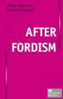 After Fordism - eBook