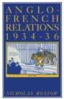 Anglo-French Relations 1934-36 - eBook