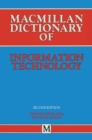 Macmillan Dictionary of Information Technology - eBook