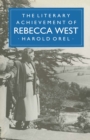 The Literary Achievement of Rebecca West - eBook