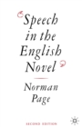 Speech in the English Novel - eBook