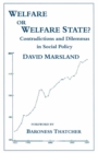Welfare or Welfare State? : Contradictions and Dilemmas in Social Policy - eBook