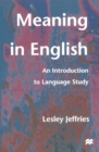Meaning in English : An Introduction to Language Study - eBook