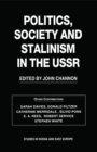 Politics, Society and Stalinism in the USSR - eBook