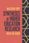 Syntheses of Higher Education Research : What We Know - eBook