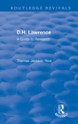 Routledge Revivals: D.H. Lawrence (1983) : A Guide to Research - eBook