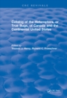 Catalog of the Heteroptera or True Bugs, of Canada and the Continental United States - eBook