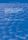 Cockroaches as Models for Neurobiology: Applications in Biomedical Research : Volume II - eBook