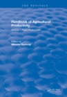 Handbook of Agricultural Productivity : Volume I: Plant Productivity - eBook