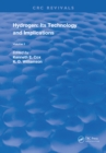 Hydrogen: Its Technology and Implication : Transmission and Storage - Volume II - eBook