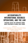 Accountability, International Business Operations and the Law : Providing Justice for Corporate Human Rights Violations in Global Value Chains - eBook