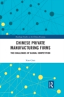 Chinese Private Manufacturing Firms : The Challenges of Global Competition - eBook