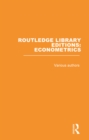 Routledge Library Editions: Econometrics - eBook