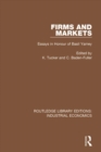 Firms and Markets : Essays in Honour of Basil Yamey - eBook