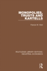 Monopolies, Trusts and Kartells - eBook