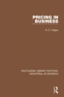 Pricing in Business - eBook