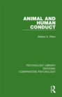Animal and Human Conduct - eBook