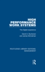 High Performance Work Systems : The Digital Experience - eBook