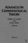 Advances in Criminological Theory : Volume 1 - eBook