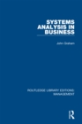 Systems Analysis in Business - eBook