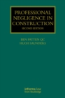 Professional Negligence in Construction - eBook