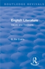 Routledge Revivals: English Literature (1962) : Values and Traditions - eBook
