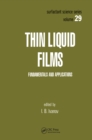 Thin Liquid Films - eBook