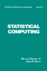 Statistical Computing - eBook