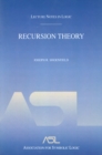 Recursion Theory : Lecture Notes in Logic 1 - eBook